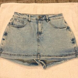 Jean Skirt Skort